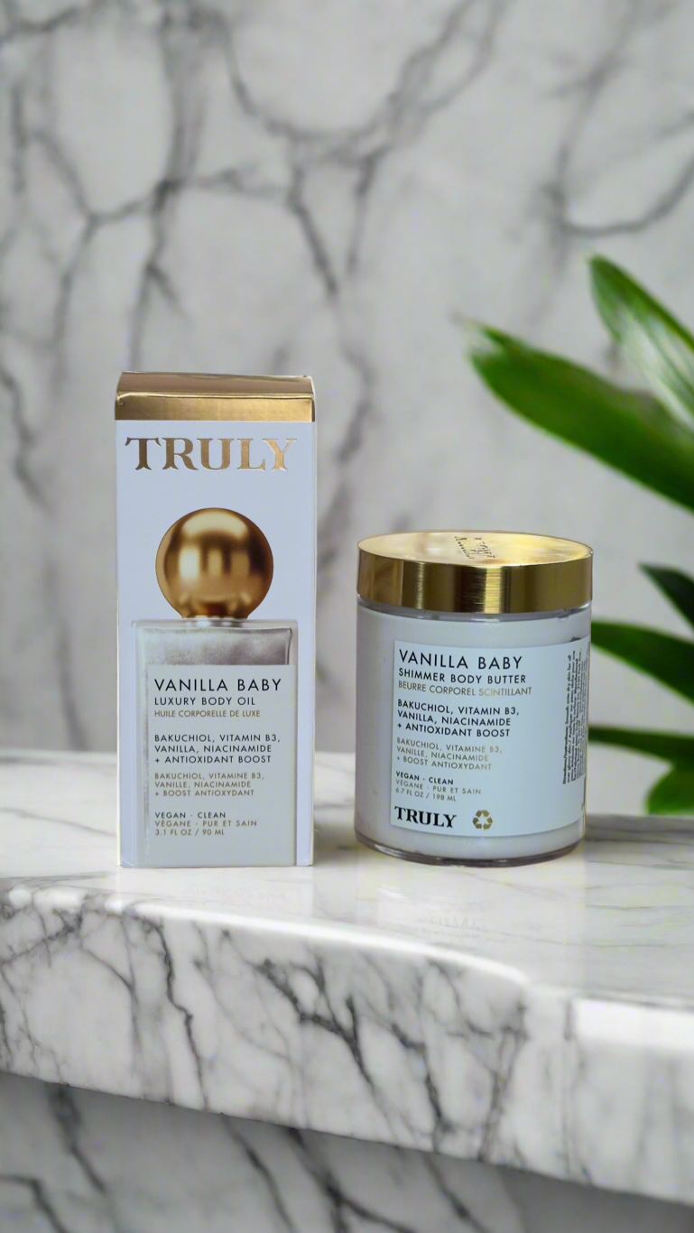 Truly Shimmer Body Butter-VANILLA BABY