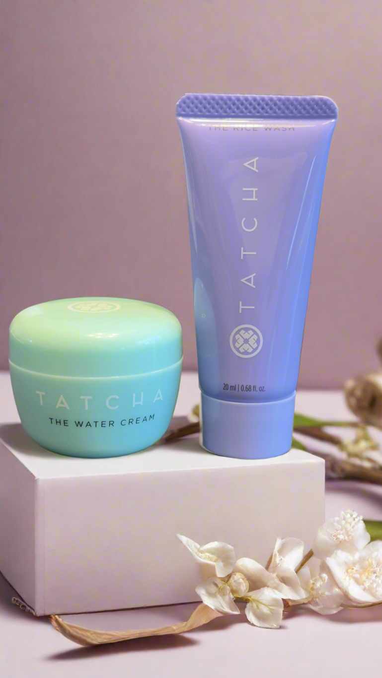 TATCHA Water Cream and Rice Wash Duo Set