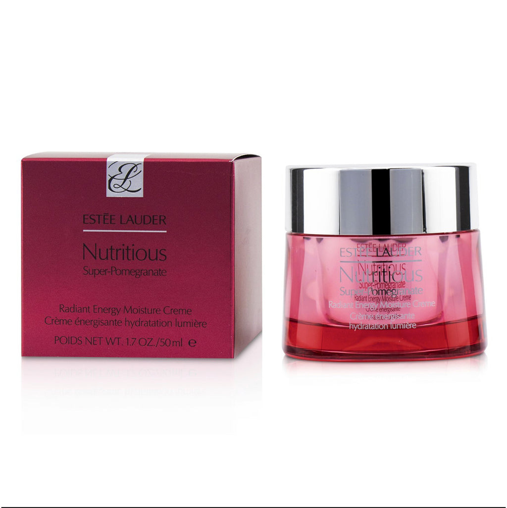 Estee Lauder Estee Nutritious Super-Pomegranate Radient Energy Moisture Creme 1.7 Ounce clear