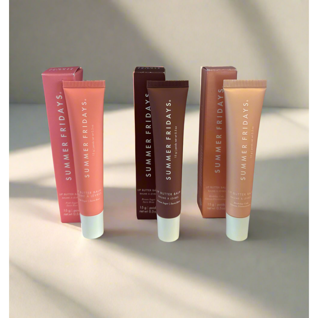 SUMMER FRIDAYS LIP BUTTER BALM - (FULL SIZE)