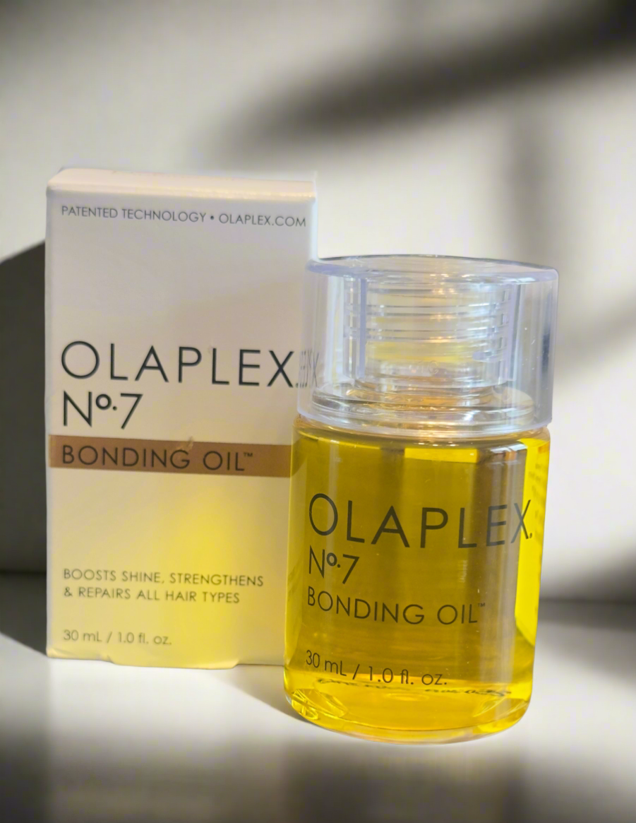Olaplex 
No. 7 Bonding Frizz Reduction & Heat Protectant Hair Oil