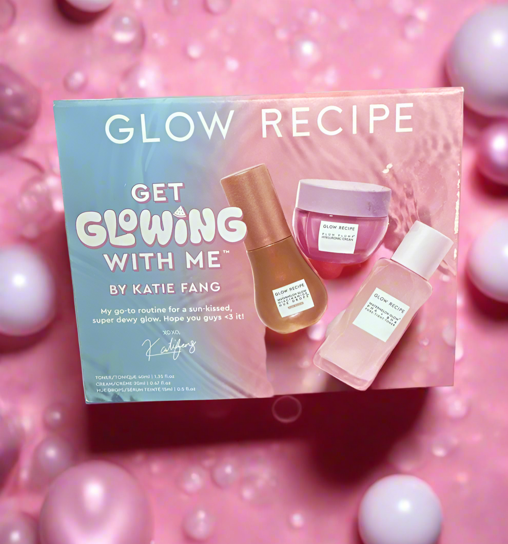 GLOW RECIPE THREE PIECE SKIN SET