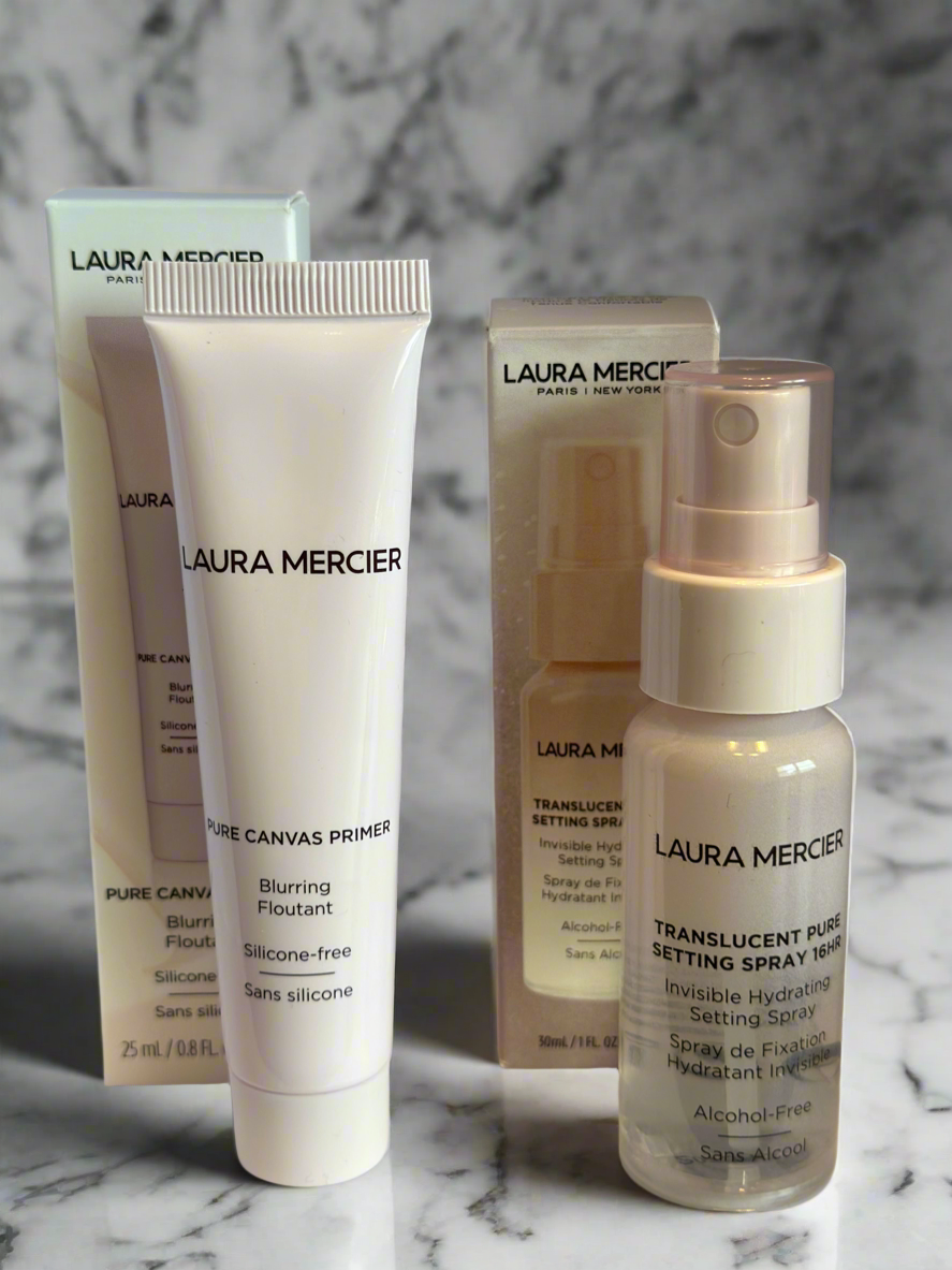 LAURA MERCIER primer and setting spray set (Mini)