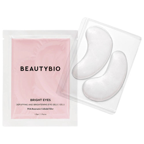 BeautyBio 
Bright Eyes Restorative Colloidal Silver Depuffing & Brightening Eye Gels