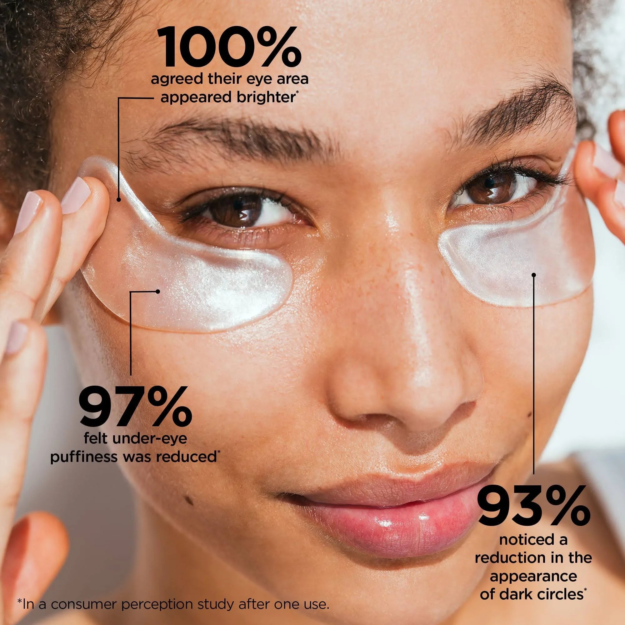 BeautyBio 
Bright Eyes Restorative Colloidal Silver Depuffing & Brightening Eye Gels