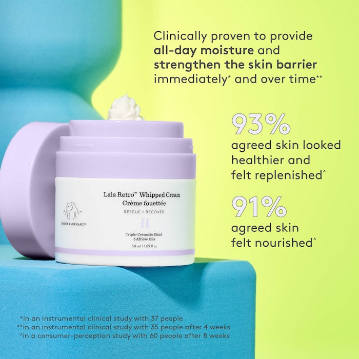 Drunk Elephant 
Lala Retro Nourishing Whipped Moisturizer (FULL SIZE)