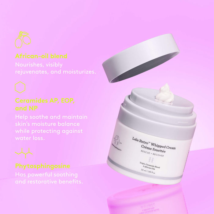 Drunk Elephant 
Lala Retro Nourishing Whipped Moisturizer (FULL SIZE)