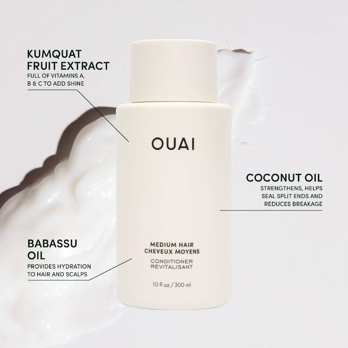 OUAI 
Shampoo & Conditioner Duo for Medium Hair